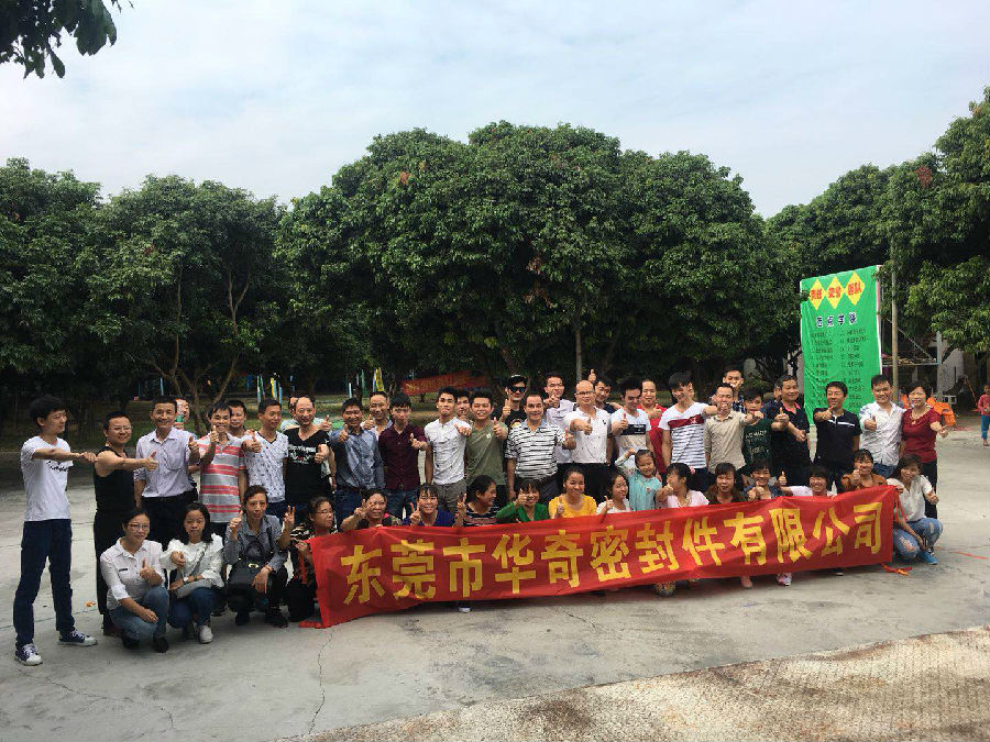 華奇密封件拔河比賽 ，賽出企業(yè)的競爭文化！